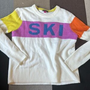 VINCE CAMUTO Colorful Apres SKI Sweater Size Small